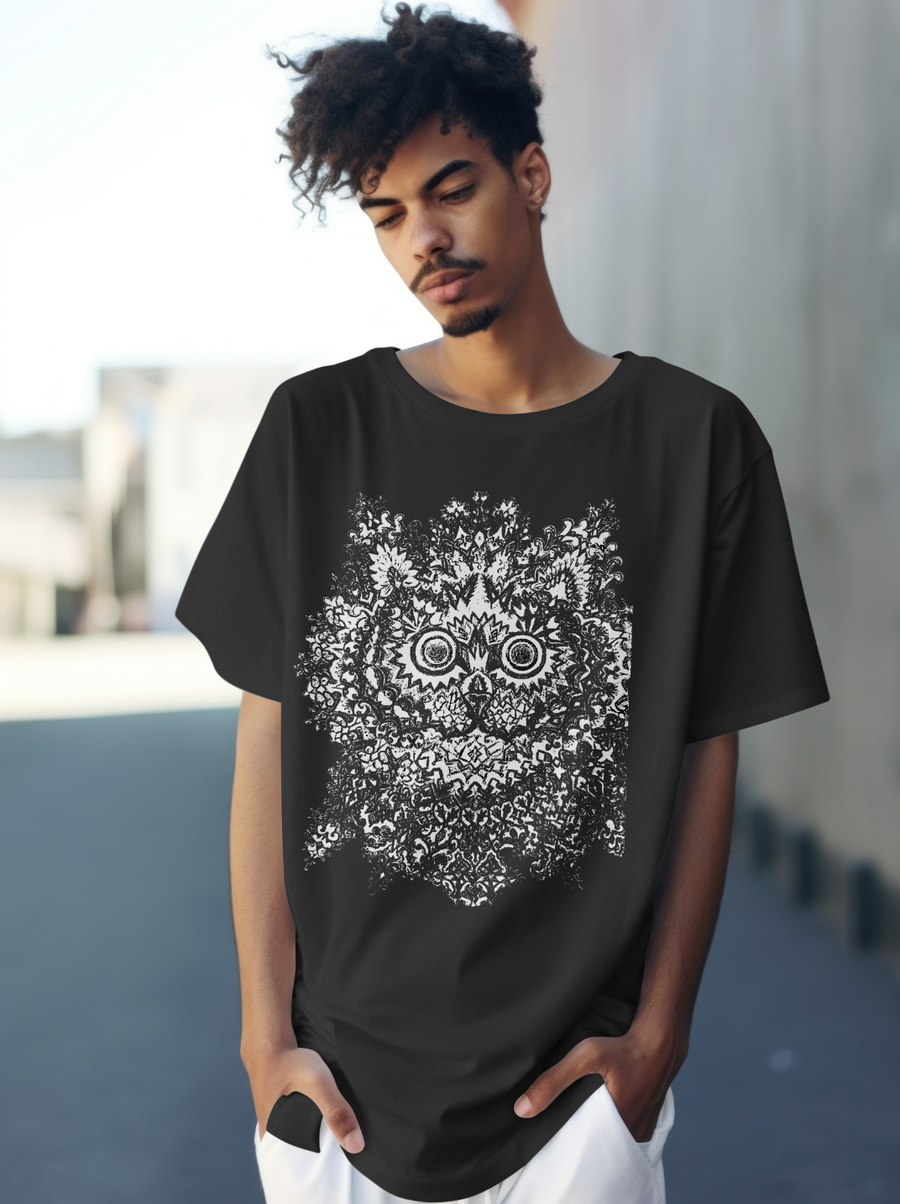 LSD Cat, Louis Wain - Playera de manga corta