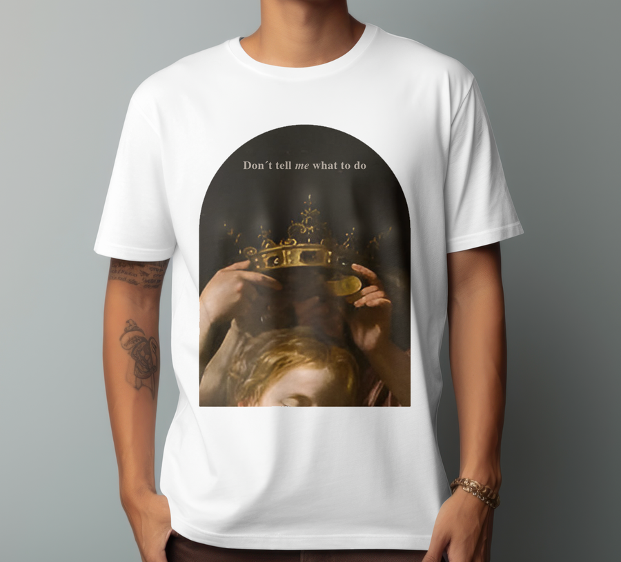 Virgin with Angels, B. Cavarozzi - Playera de manga corta