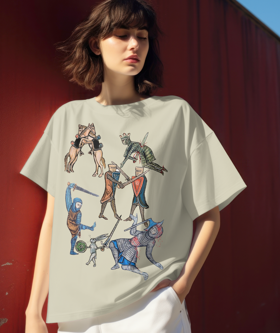 Batalla Medieval - Playera de manga corta