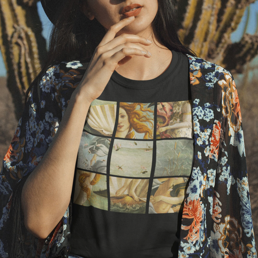 El Nacimiento de Venus  - Playera de manga corta