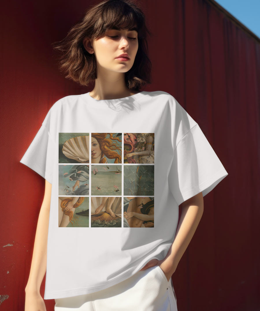 El Nacimiento de Venus  - Playera de manga corta