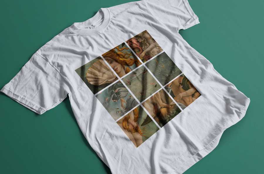 El Nacimiento de Venus  - Playera de manga corta