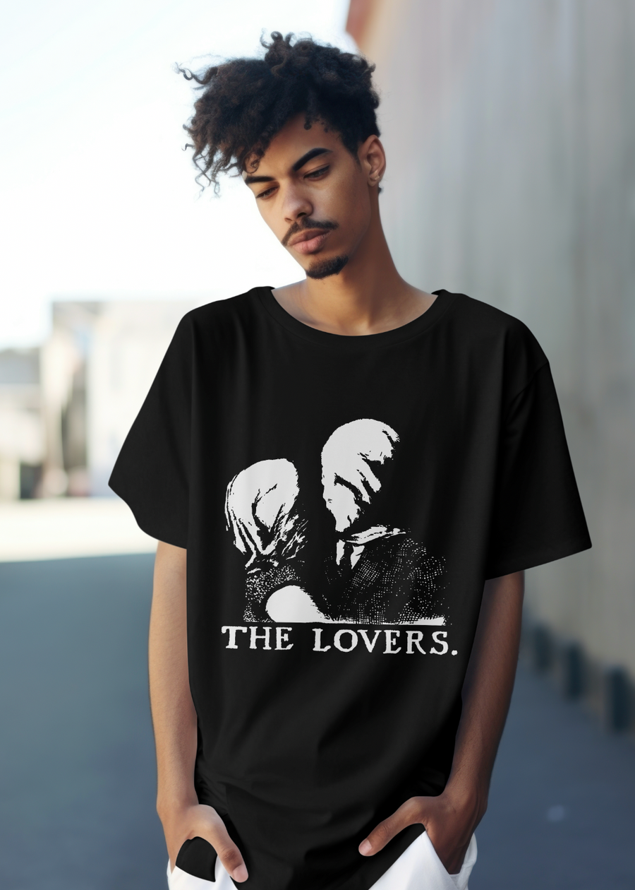 The Lovers, Magritte - Playera de manga corta