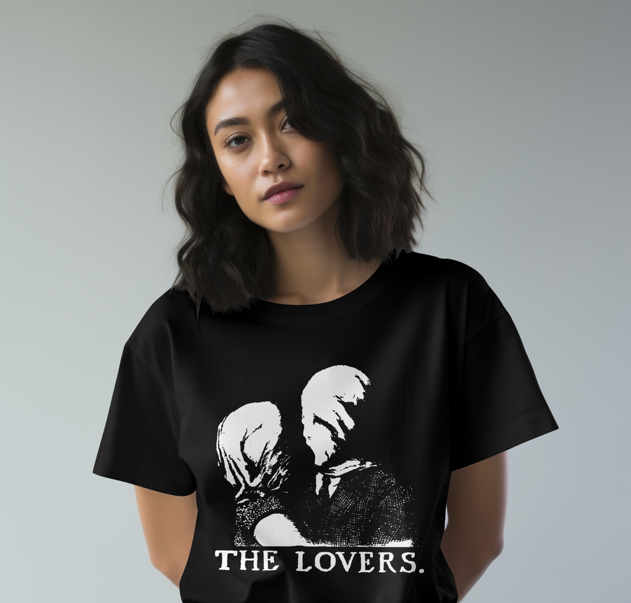 The Lovers, Magritte - Playera de manga corta