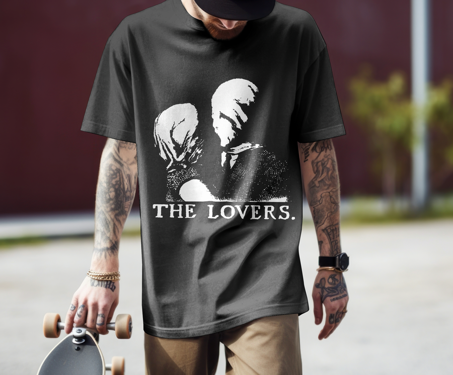 The Lovers, Magritte - Playera de manga corta