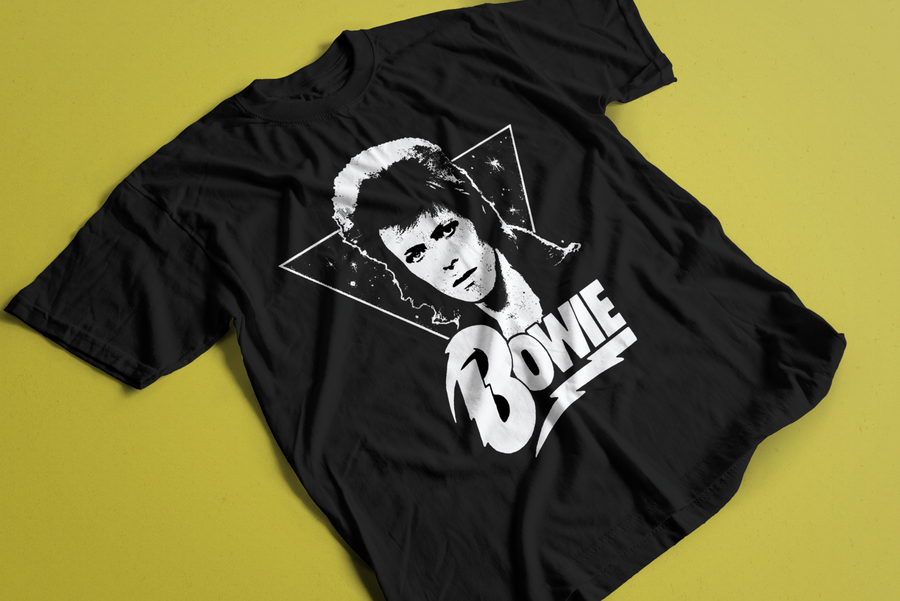 Bowie - Playera de manga corta