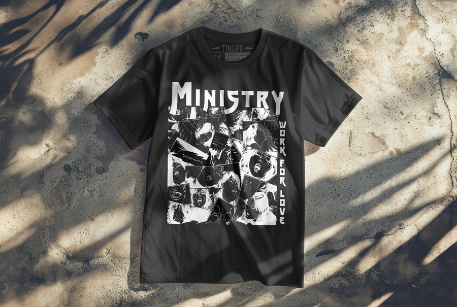 Ministry, Work for Love - Playera de manga corta