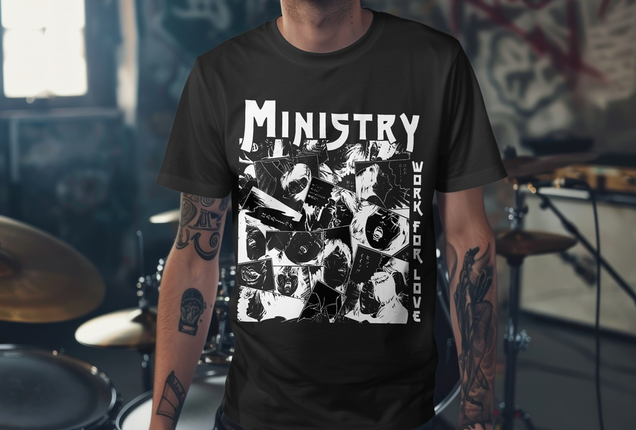 Ministry, Work for Love - Playera de manga corta