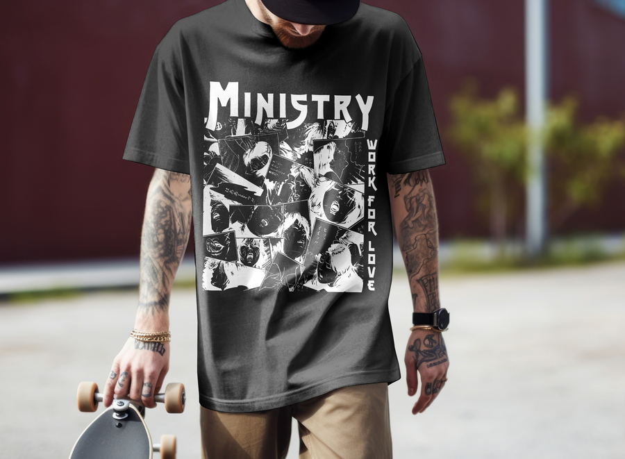 Ministry, Work for Love - Playera de manga corta