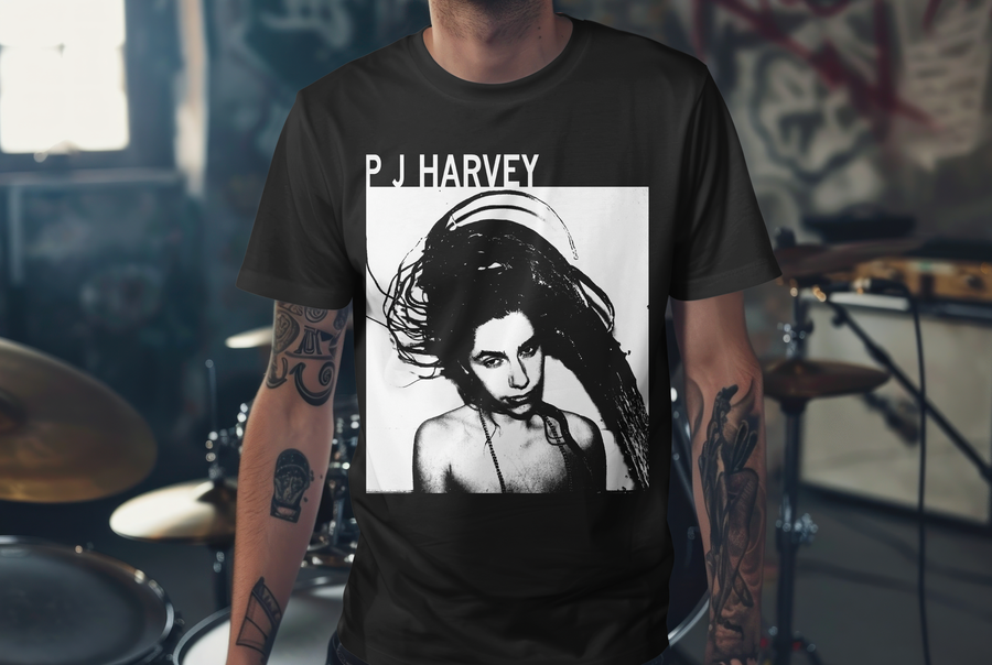 PJ Harvey- Playera de manga corta