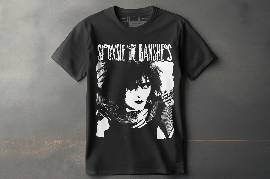 Siouxsie and the Banshees - Playera de manga corta