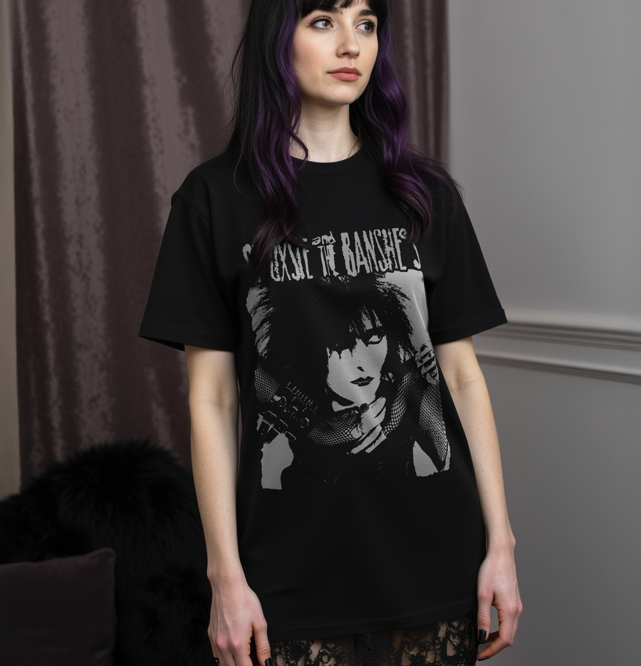 Siouxsie and the Banshees - Playera de manga corta