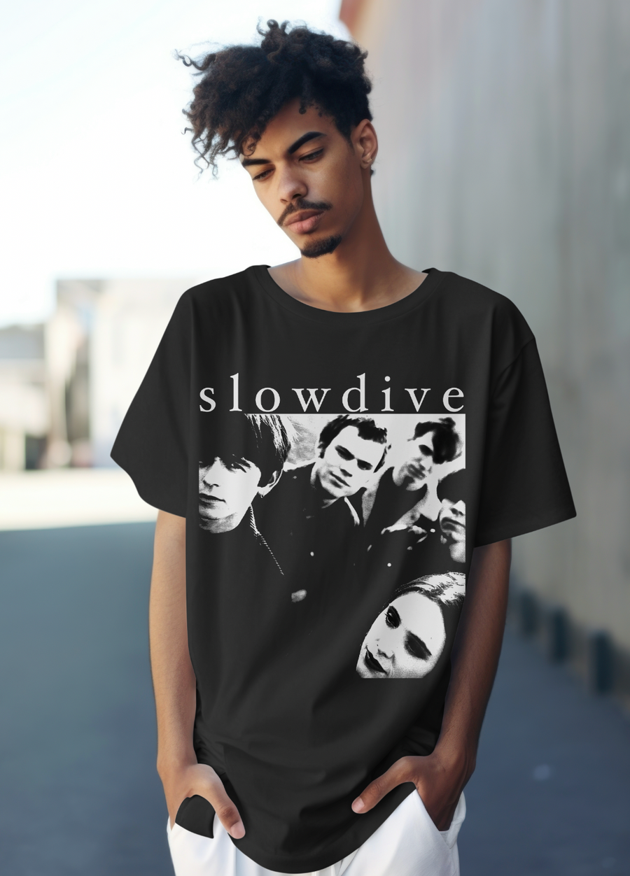 Slowdive - Playera de manga corta