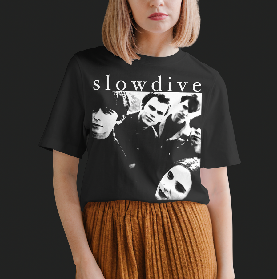 Slowdive - Playera de manga corta
