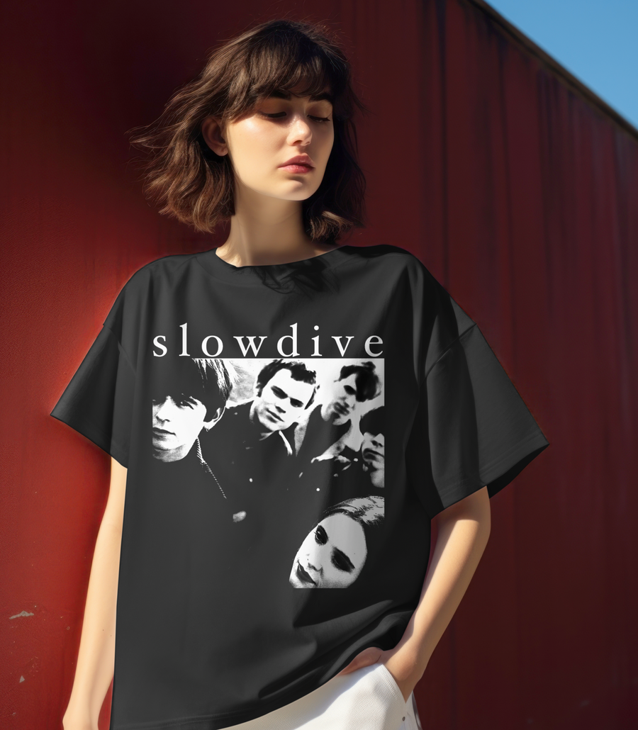 Slowdive - Playera de manga corta