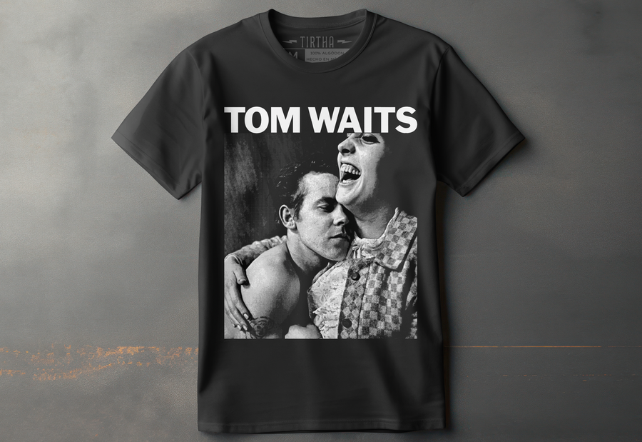 Tom Waits - Playera de manga corta