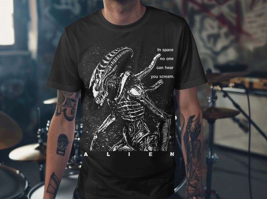 Alien - Playera de manga corta