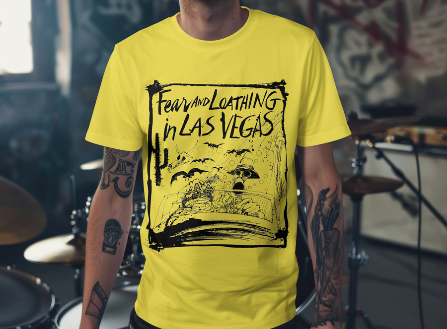 Fear and Loathing in Las Vegas - Playera de manga corta