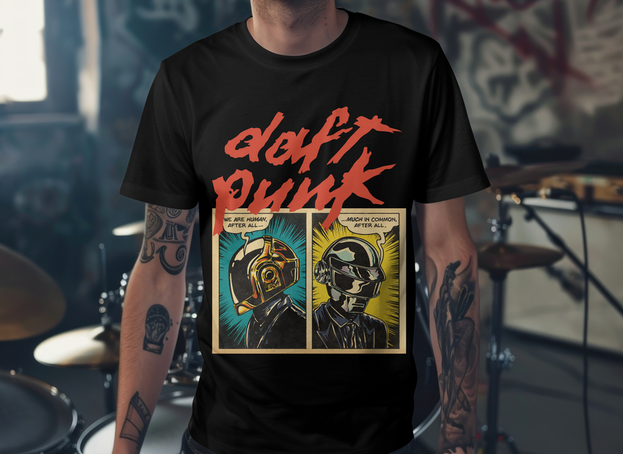 Daft Punk - Playera de manga corta