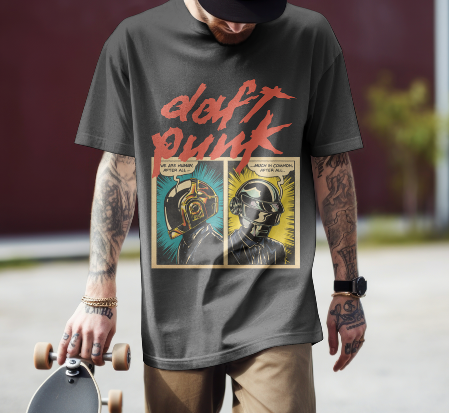 Daft Punk - Playera de manga corta