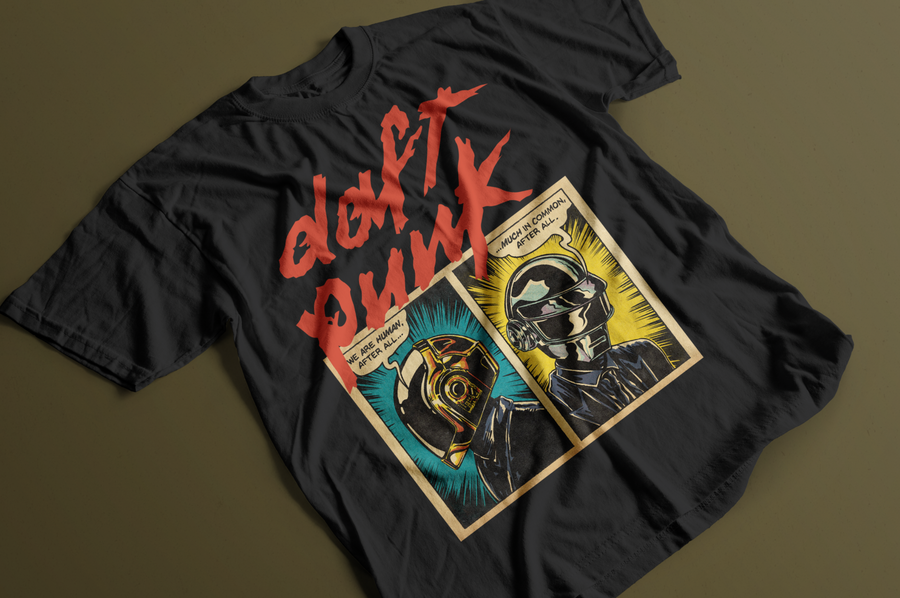 Daft Punk - Playera de manga corta