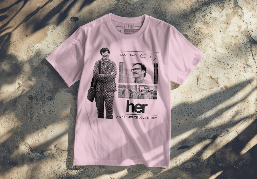 Her, Spike Jonze - Playera de manga corta