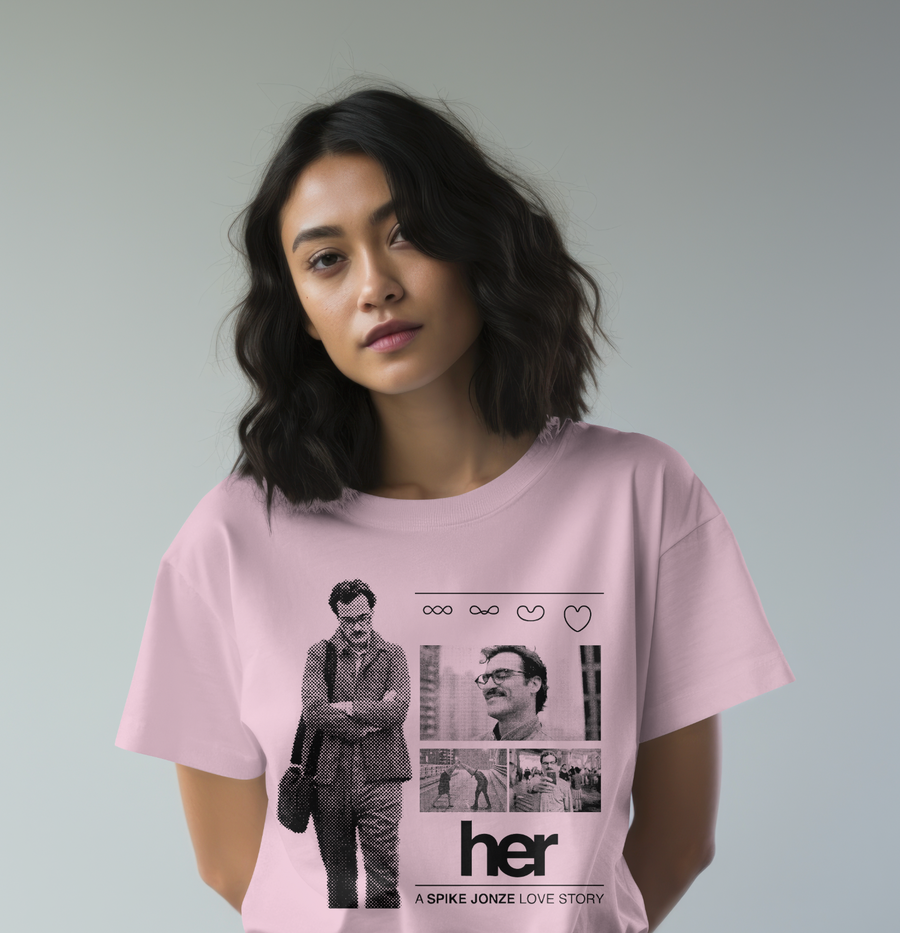 Her, Spike Jonze - Playera de manga corta