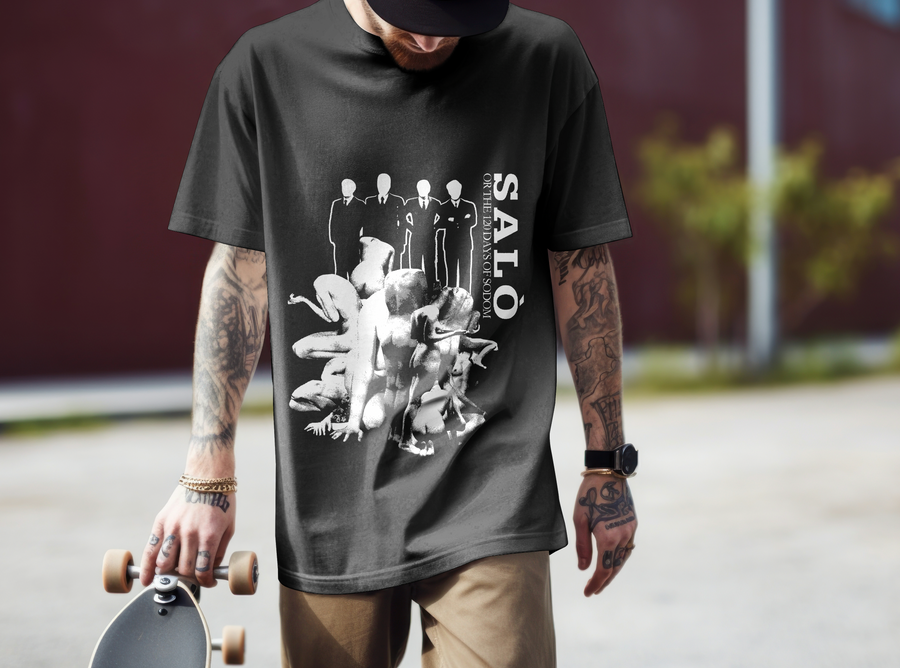 Saló, o los 120 días de Sodoma, Pasolini- Playera de manga corta