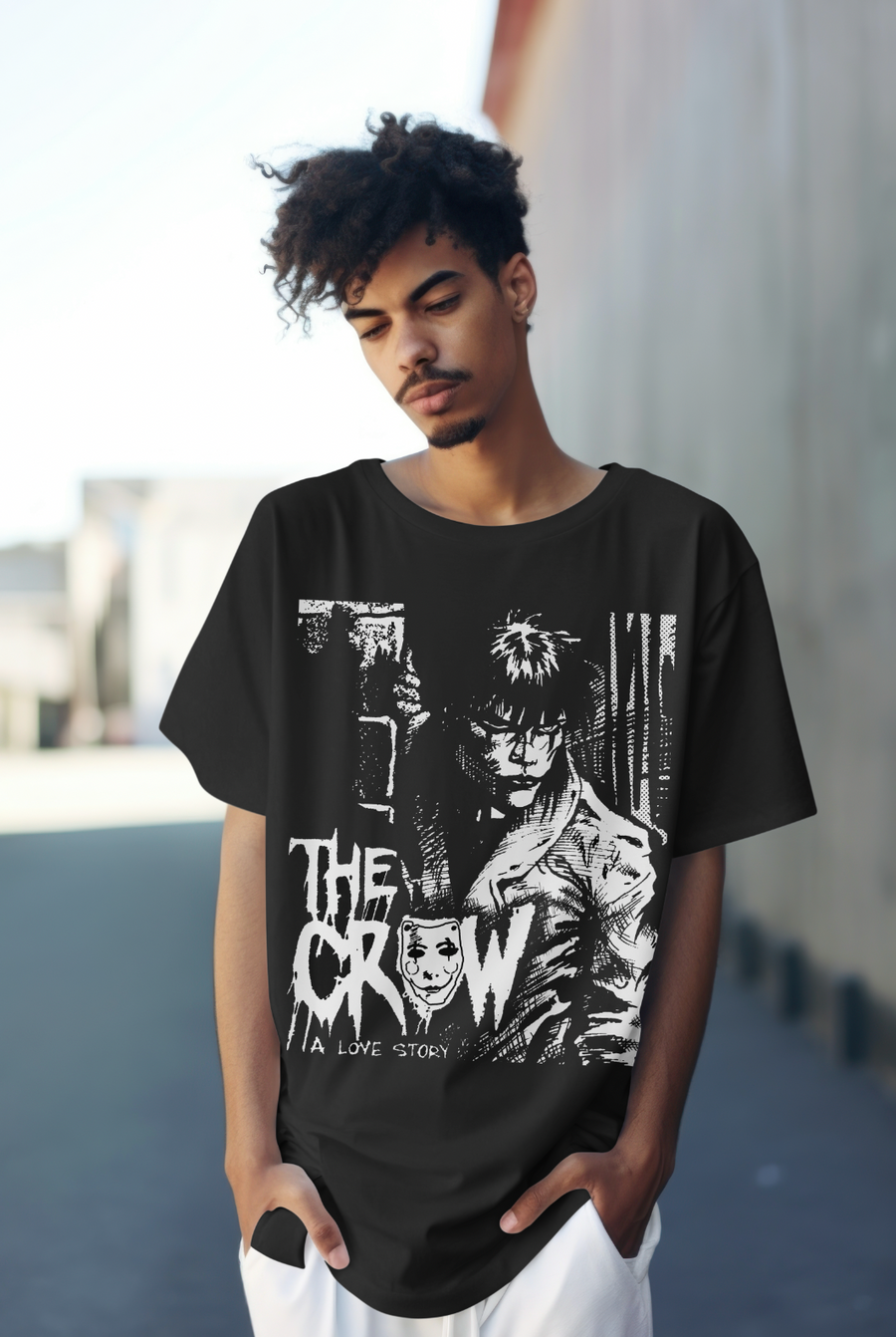 The Crow (El Cuervo) - Playera de manga corta