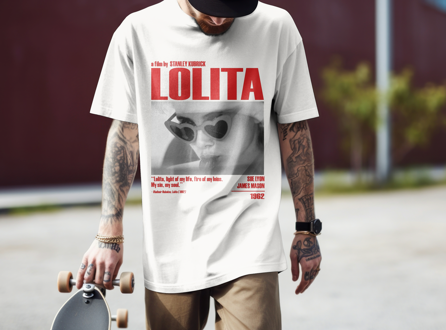 Lolita, Stanley Kubrick - Playera de manga corta