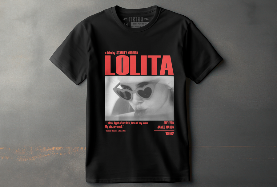 Lolita, Stanley Kubrick - Playera de manga corta