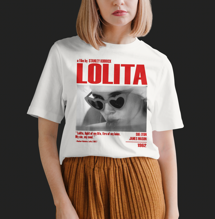 Lolita, Stanley Kubrick - Playera de manga corta
