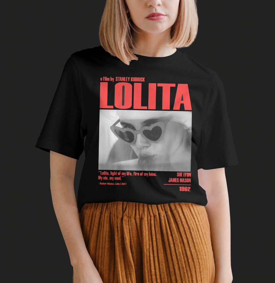 Lolita, Stanley Kubrick - Playera de manga corta