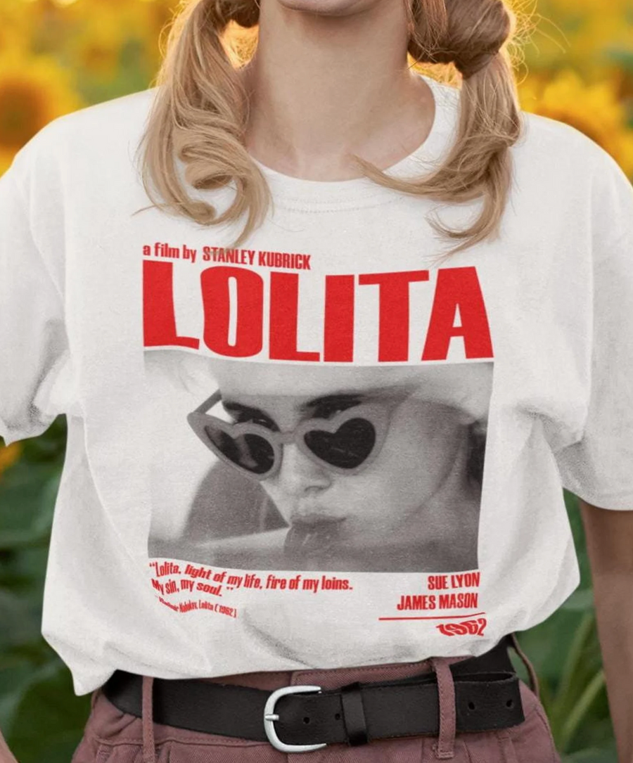 Lolita, Stanley Kubrick - Playera de manga corta