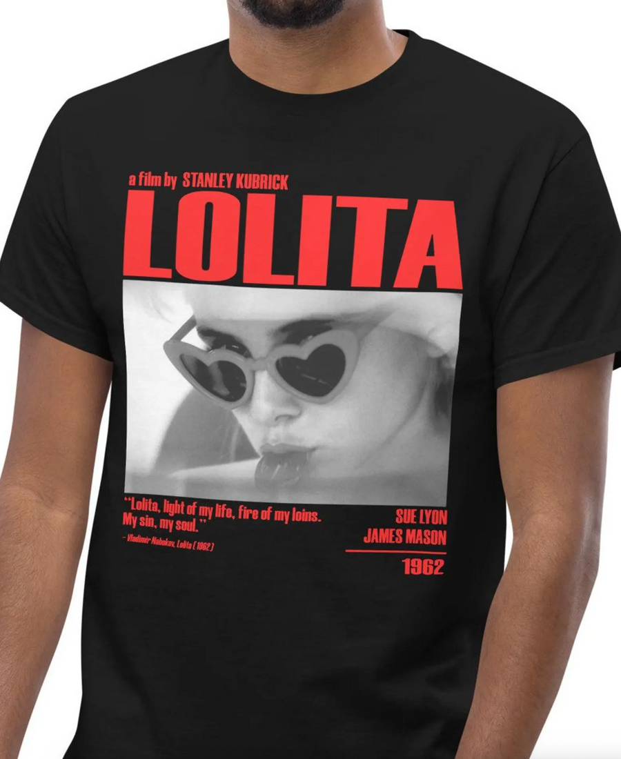 Lolita, Stanley Kubrick - Playera de manga corta