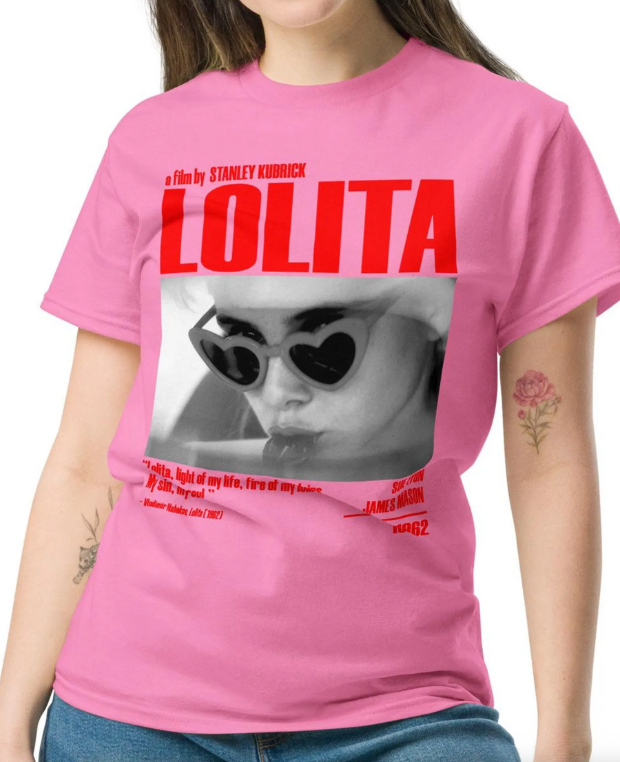 Lolita, Stanley Kubrick - Playera de manga corta