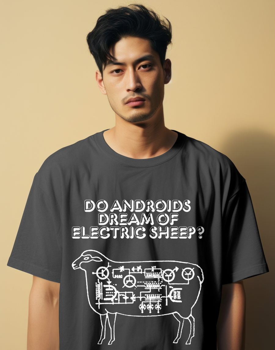 Do Androids dream of Electric Sheep, Phillip K. Dick- Playera de manga corta