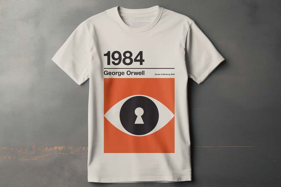 George Orwell 1984 - Playera de manga corta