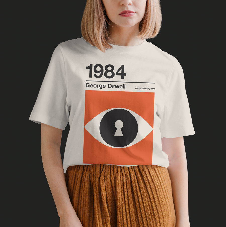 George Orwell 1984 - Playera de manga corta