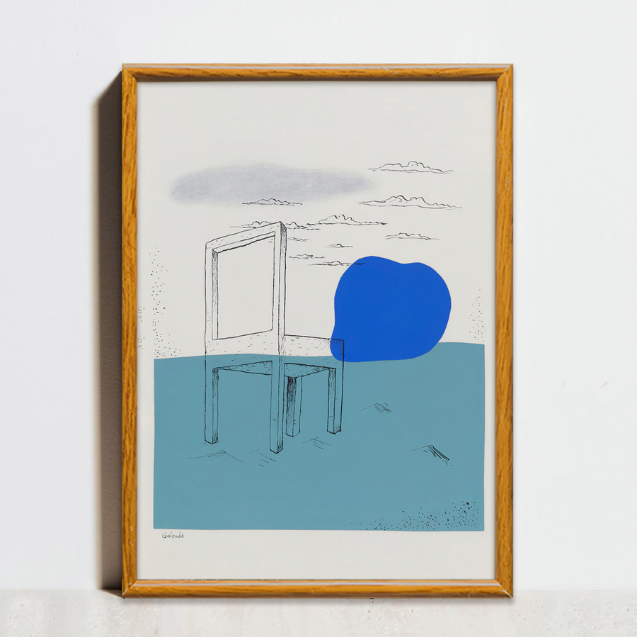 Paisaje Con Silla Bauhaus (1929-1930)- Mikuláš Galanda