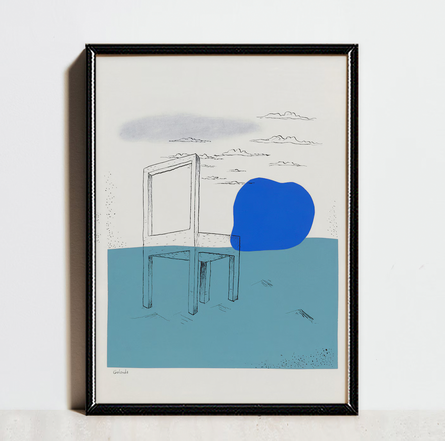 Paisaje Con Silla Bauhaus (1929-1930)- Mikuláš Galanda