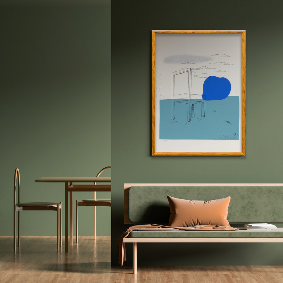 Paisaje Con Silla Bauhaus (1929-1930)- Mikuláš Galanda