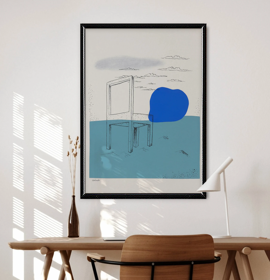 Paisaje Con Silla Bauhaus (1929-1930)- Mikuláš Galanda