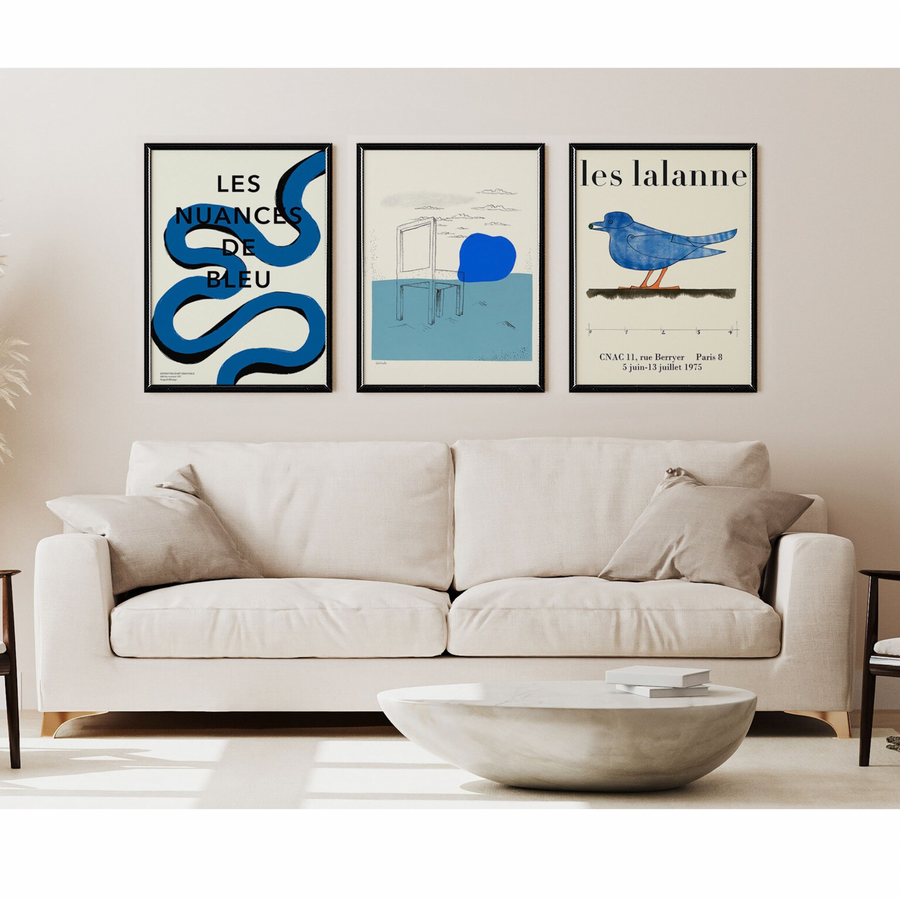 Set Arte Moderno Mis Century Azul