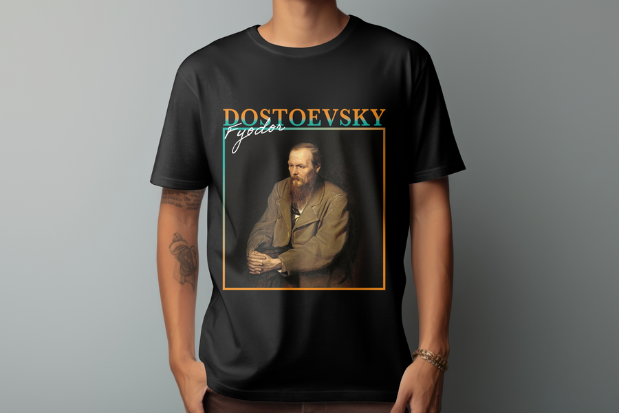 Fiódor Dostoyevski - Playera de manga corta