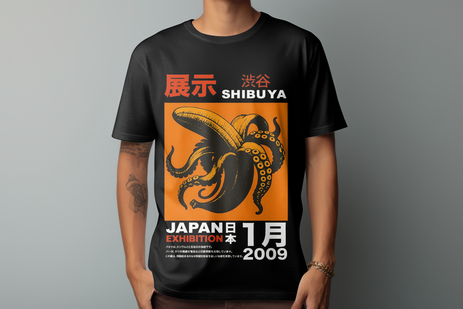 Shibuya Japan Exhibition - Playera de manga corta