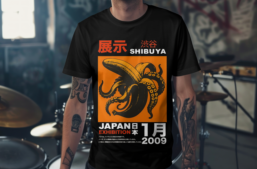 Shibuya Japan Exhibition - Playera de manga corta