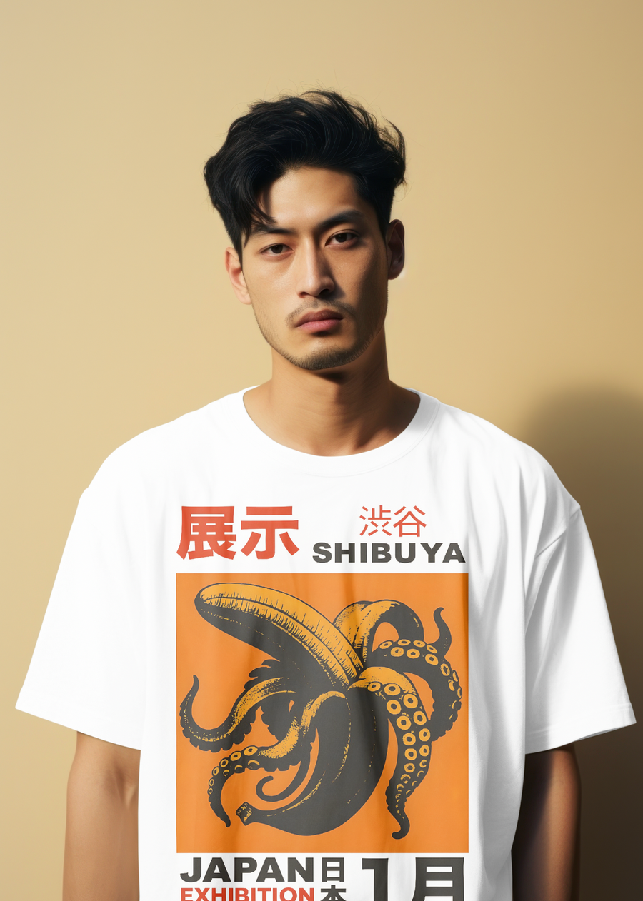 Shibuya Japan Exhibition - Playera de manga corta