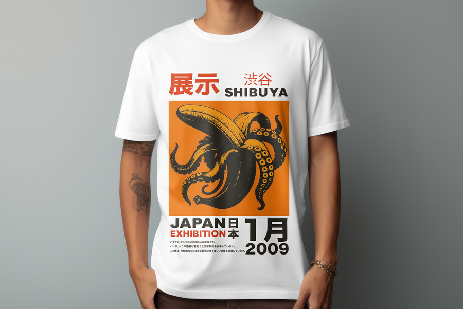 Shibuya Japan Exhibition - Playera de manga corta