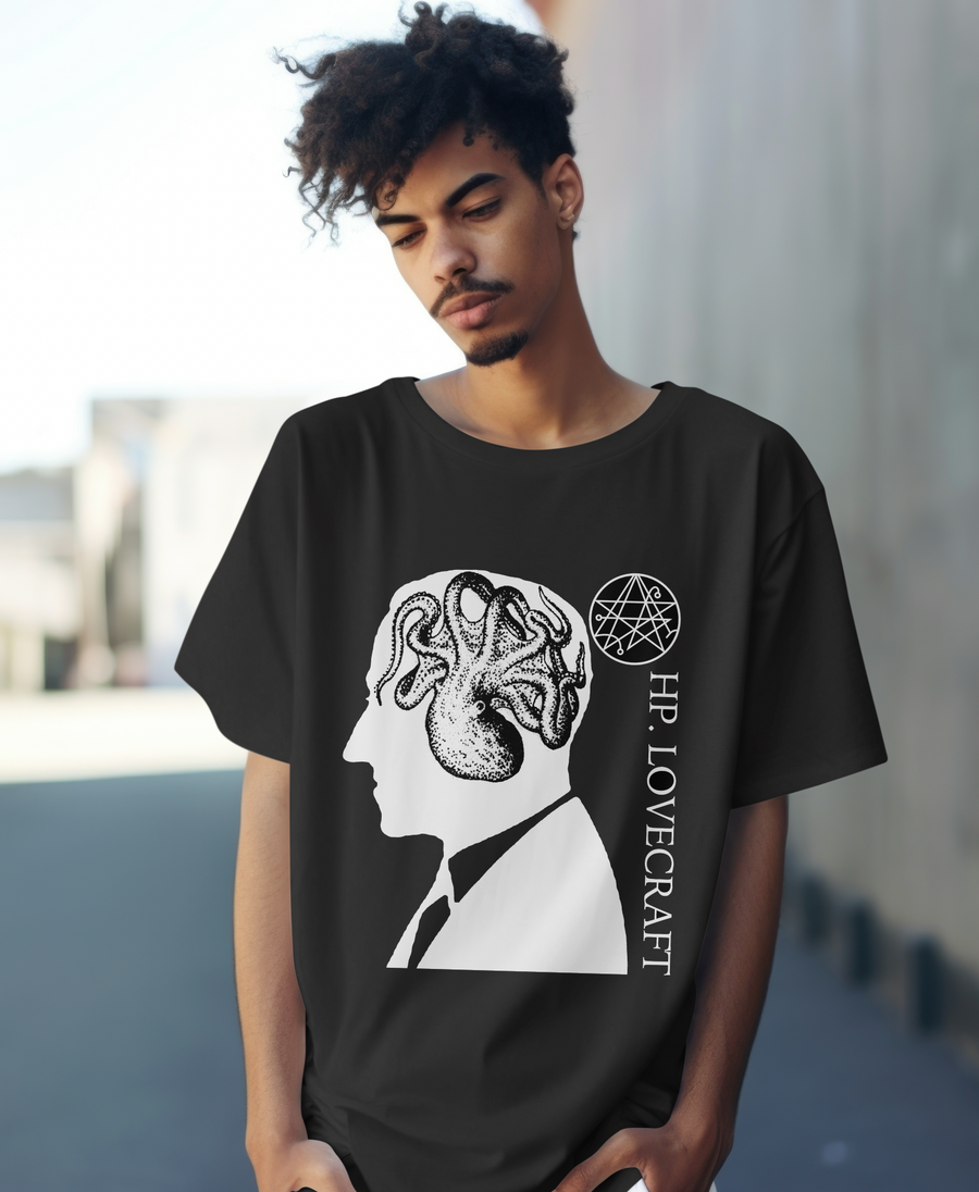 H. P. Lovecraft - Playera de manga corta